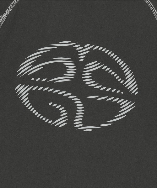tシャツ 「mahagrid/マハグリッド」 CURVED STITCH TEE/カーブステッチ TEE レディース メンズ mahagrid/マハグリッド』 CURVED STITCH TEE/カーブステッチ TEE