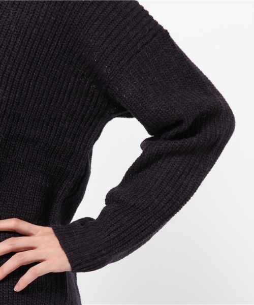 natural stance Libre（ナチュラルスタンスリーブル）の「アルパカ混クルーPO（ニット/セーター・レディース・グレー/ブラウン系その他/ネイビー/ワイン・FREE）」の7枚目の写真