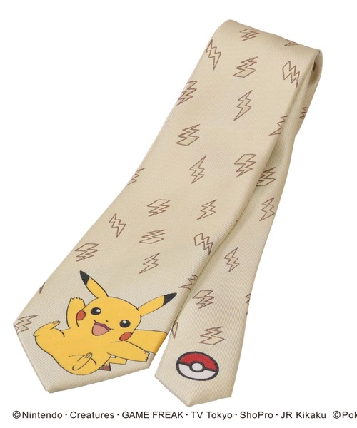 Pocket Monsters ポケモン ピカチュウ ネクタイ（ネクタイ）｜TOKYO