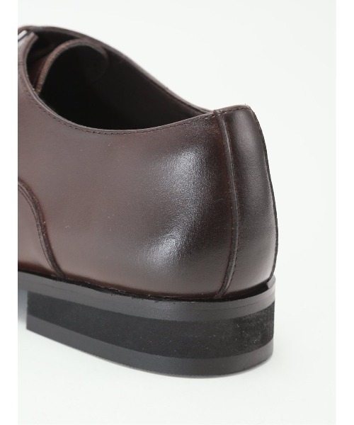 m.f.editorial（エムエフエディトリアル）の「【牛革】m.f.エディトリアル メンズ 内羽根 ストレートチップ ドレスシューズ（ドレスシューズ・メンズ・ブラック/ダークウッド・41/42/43/40）」の11枚目の写真