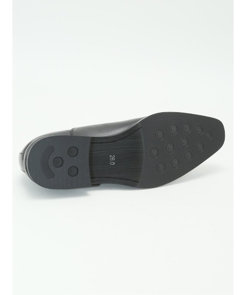 m.f.editorial（エムエフエディトリアル）の「【牛革】m.f.エディトリアル メンズ 内羽根 ストレートチップ ドレスシューズ（ドレスシューズ・メンズ・ブラック/ダークウッド・41/42/43/40）」の15枚目の写真