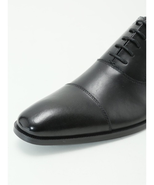 m.f.editorial（エムエフエディトリアル）の「【牛革】m.f.エディトリアル メンズ 内羽根 ストレートチップ ドレスシューズ（ドレスシューズ・メンズ・ブラック/ダークウッド・41/42/43/40）」の17枚目の写真