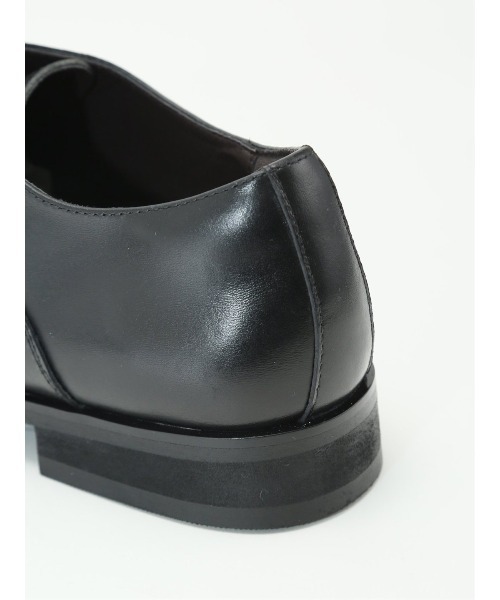 m.f.editorial（エムエフエディトリアル）の「【牛革】m.f.エディトリアル メンズ 内羽根 ストレートチップ ドレスシューズ（ドレスシューズ・メンズ・ブラック/ダークウッド・41/42/43/40）」の18枚目の写真