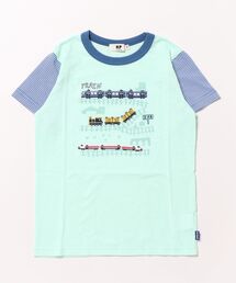 電車刺しゅう半袖Tシャツ(80-130)