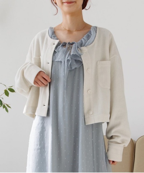 flower（フラワー）｜ノーカラージャケット一覧 - WEAR