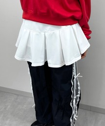 SK スウェットミニプリーツスカート(se)