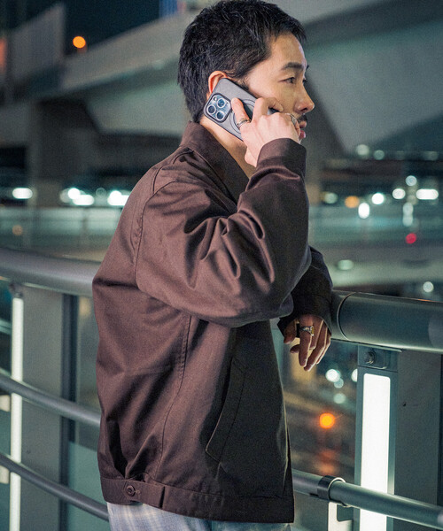 RED KAP(レッドキャップ)の「RED KAP/レッドキャップ 【新色追加】別注 SMU JK-22 Work Zip JACKET/トラッカージャケット(ブルゾン・メンズ・ブラック/チャコール/ベージュ/ブラウン/オリーブ/ネイビー・LARGE/MEDIUM)」の8枚目の写真