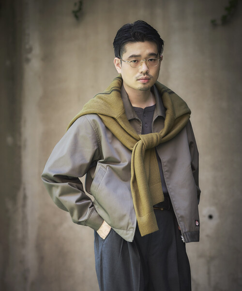 RED KAP(レッドキャップ)の「RED KAP/レッドキャップ 【新色追加】別注 SMU JK-22 Work Zip JACKET/トラッカージャケット(ブルゾン・メンズ・ブラック/チャコール/ベージュ/ブラウン/オリーブ/ネイビー・LARGE/MEDIUM)」の13枚目の写真