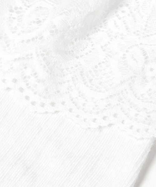 FOREVER 21（フォーエバー トゥエンティーワン）の「レースロングソックス（ソックス/靴下・レディース・ホワイト・FREE）」の15枚目の写真