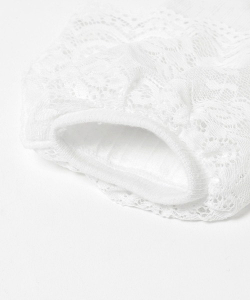 FOREVER 21（フォーエバー トゥエンティーワン）の「レースロングソックス（ソックス/靴下・レディース・ホワイト・FREE）」の10枚目の写真