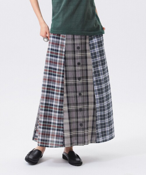 BEAMS BOY バッファローチェックスカート BEAMS BOY（235862） スタイリング・コーディネイト｜BEAMS