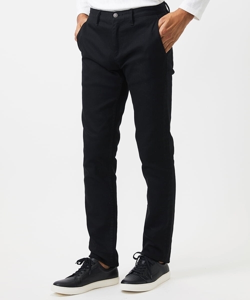 MICHEL KLEIN HOMME (ミッシェルクランオム)の「ブラックデニムパンツ(デニムパンツ・メンズ・ブラック・MEDIUM/LARGE/X-LARGE)」の1枚目の写真