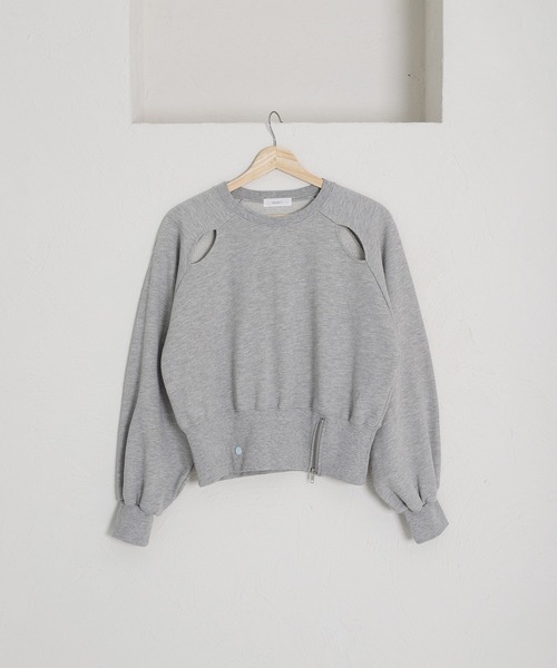 トレーナー スウェット zip slit sweatshirt / ジップスリットスウェット レディース zip slit sweatshirt / ジップスリットスウェット（スウェット