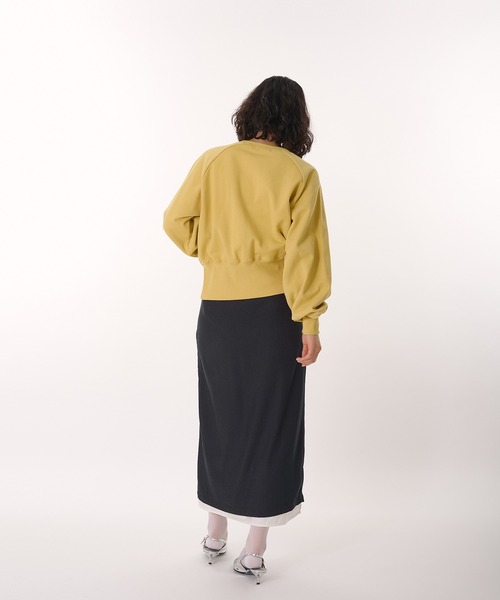 トレーナー スウェット zip slit sweatshirt / ジップスリットスウェット レディース zip slit sweatshirt / ジップスリットスウェット（スウェット