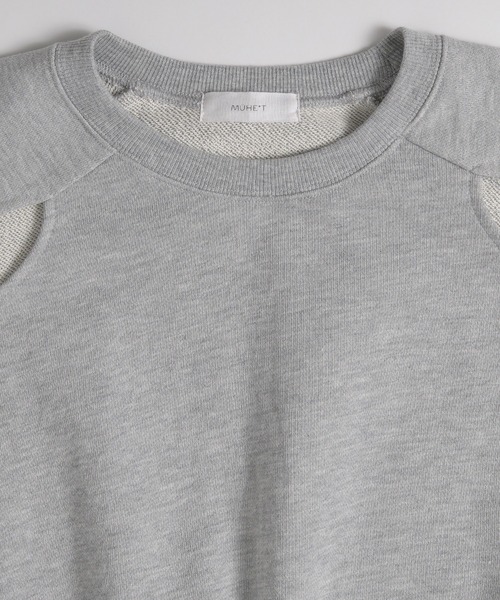 zip slit sweatshirt / ジップスリットスウェット（スウェット