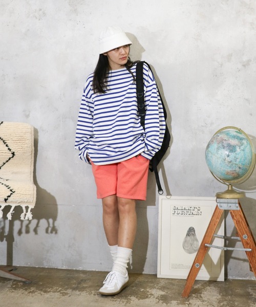 JERZEES(ジャージーズ)の「JERZEES / ジャージーズ UNISEX GARMENT DYE SWEAT SHORTS ガーメントダイ スウェットショートパンツ ユニセックス(その他パンツ・メンズ・クリーム/ブラウン/ライトグリーン/ターコイズブルー/オレンジ/チャコールグレー・LARGE/MEDIUM/X-LARGE)」の6枚目の写真
