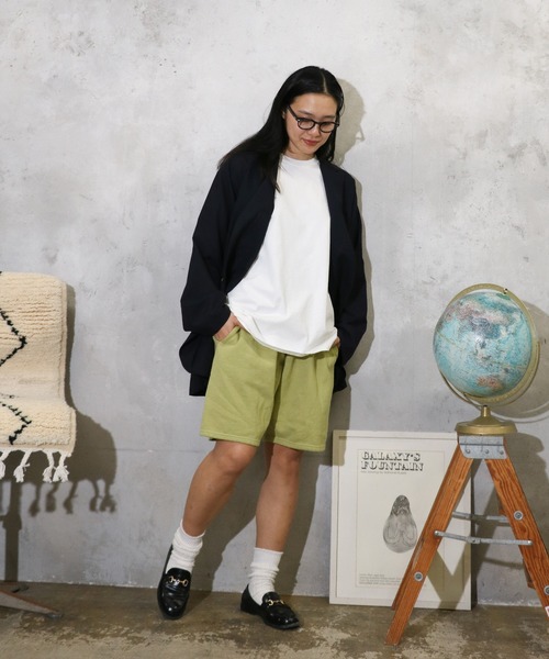 JERZEES(ジャージーズ)の「JERZEES / ジャージーズ UNISEX GARMENT DYE SWEAT SHORTS ガーメントダイ スウェットショートパンツ ユニセックス(その他パンツ・メンズ・クリーム/ブラウン/ライトグリーン/ターコイズブルー/オレンジ/チャコールグレー・LARGE/MEDIUM/X-LARGE)」の5枚目の写真