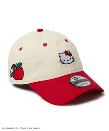 NEW ERA（ニューエラ）の「NEW ERA/ニューエラ キャップ 9TWENTY HELLO KITTY ハローキティ クローム レッドバイザー/ネイビーバイザー 14432202/14432203（キャップ・メンズ）」