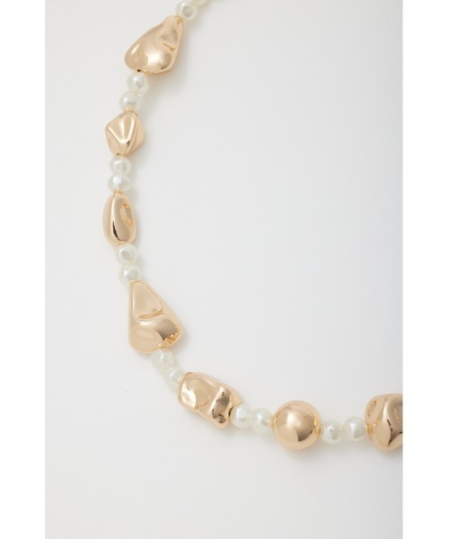 RODEO CROWNS WIDE BOWL（ロデオクラウンズワイドボウル）の「ティアドロップミックスネックレス（ネックレス・レディース・シルバー/ゴールド・FREE）」の3枚目の写真