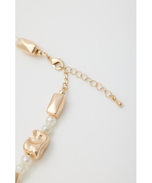 RODEO CROWNS WIDE BOWL（ロデオクラウンズワイドボウル）の「ティアドロップミックスネックレス（ネックレス・レディース・シルバー/ゴールド・FREE）」の4枚目の写真