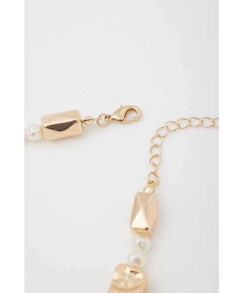 RODEO CROWNS WIDE BOWL（ロデオクラウンズワイドボウル）の「ティアドロップミックスネックレス（ネックレス・レディース・シルバー/ゴールド・FREE）」の5枚目の写真