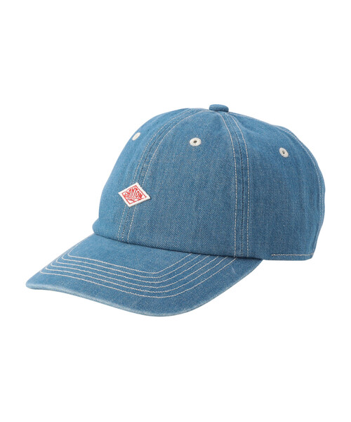 DANTON(ダントン)の「DENIM 6PANEL CAP(キャップ・レディース・インディゴブルー/ブルー系その他/ブラック・F)」の3枚目の写真