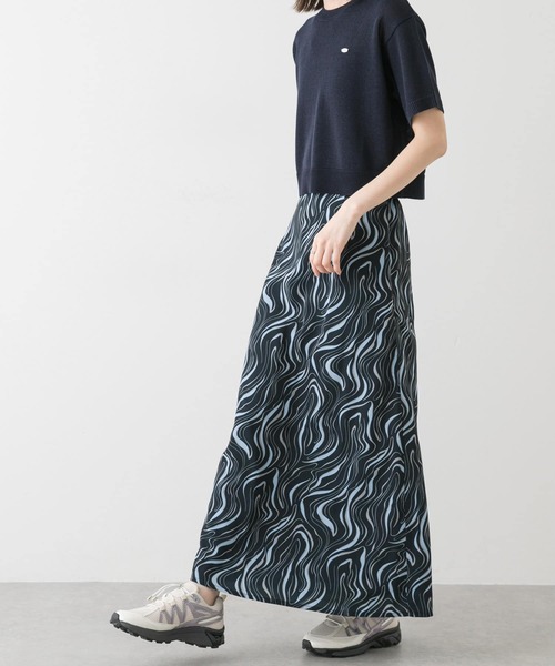 セール】マーブルパターンナロースカート（スカート）｜SENSE OF PLACE