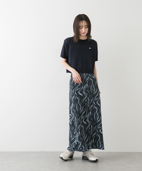 SENSE OF PLACE by URBAN RESEARCH（センスオブプレイスバイアーバンリサーチ）の「マーブルパターンナロースカート（スカート・レディース・パープル系その他/ホワイト系その他/ブルー系その他・SMALL/MEDIUM）」の11枚目の写真