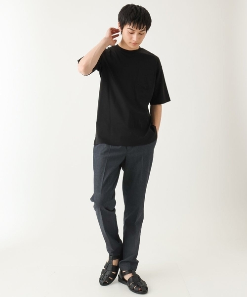 a.v.v（アーヴェヴェ）の「【洗濯機で洗える】スマートストレッチスラックス(スマートシリーズ）（その他パンツ・メンズ・ブラック/ネイビー・44/50/48/46）」の8枚目の写真