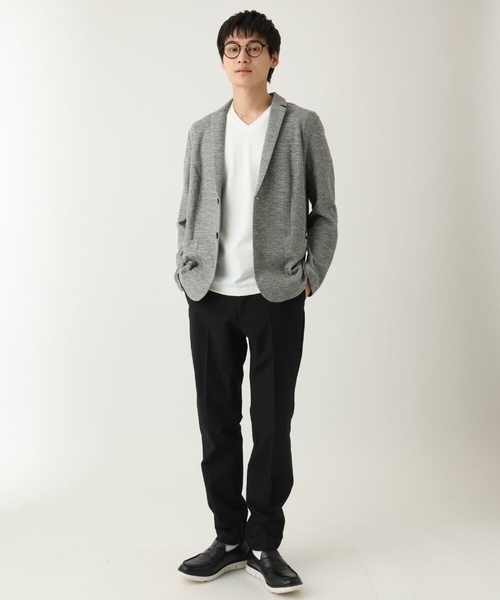 a.v.v（アーヴェヴェ）の「【洗濯機で洗える】スマートストレッチスラックス(スマートシリーズ）（その他パンツ・メンズ・ブラック/ネイビー・44/50/48/46）」の13枚目の写真