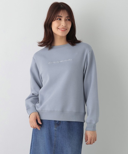 FOUND GOOD(ファウンドグッド)の「ポンチロゴシシュウPOLS(その他トップス・レディース・ブルー系2/ホワイト系5/ネイビー/ベージュ・L/M/S)」の4枚目の写真