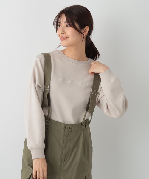 FOUND GOOD(ファウンドグッド)の「ポンチロゴシシュウPOLS(その他トップス・レディース・ブルー系2/ホワイト系5/ネイビー/ベージュ・L/M/S)」の2枚目の写真