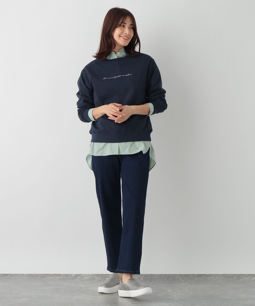 FOUND GOOD(ファウンドグッド)の「ポンチロゴシシュウPOLS(その他トップス・レディース・ブルー系2/ホワイト系5/ネイビー/ベージュ・L/M/S)」の19枚目の写真