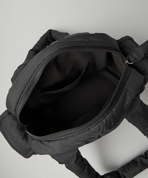 CITEN(シテン)の「<CITEN>パフダブルポケットボストン(ボストンバッグ・レディース・ブラック・FREE)」の11枚目の写真