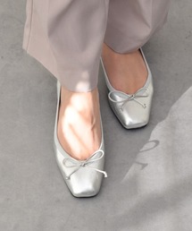 INTER-CHAUSSURES｜インター ショシュールのパンプス（シルバー