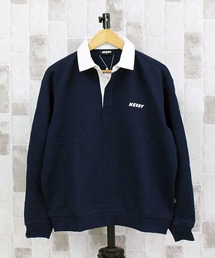 NERDY ラグビースウェットシャツ RUGBY SWEATSHIRT