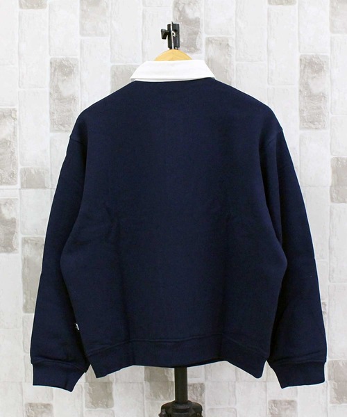[ NERDY ]★韓国人気★RUGBY SWEATSHIRT ノルディ NERDY ラグビースウェットシャツ -ファッション通販