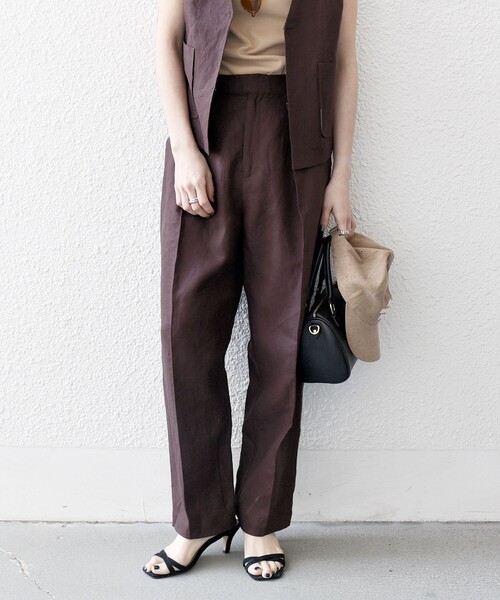 セール】SHIPS any:〈洗濯機可能〉ヨーロピアンフラックス リネン