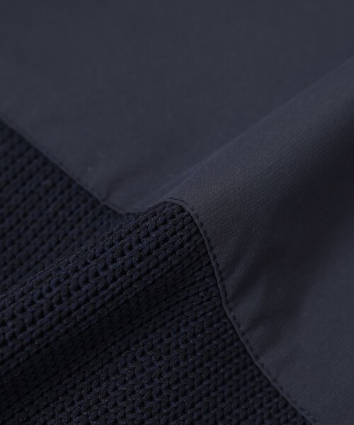 MACKINTOSH PHILOSOPHY（ﾏｯｷﾝﾄｯｼｭ ﾌｨﾛｿﾌｨｰ）の「クォーターゲージニット コンビパーカー（ブルゾン・メンズ・ブラック/ダークネイビー/ベージュ系その他・38/40）」の12枚目の写真