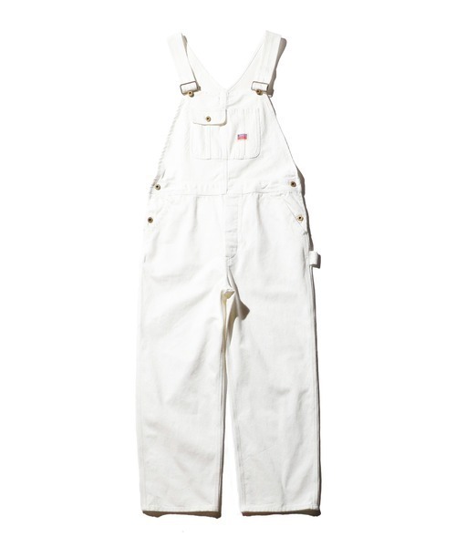 PENNEYS(ぺニーズ)の「PENNEY'S ぺニーズ / 10oz DENIM 50S OVERALL(サロペット/オーバーオール・メンズ・ブラック/ホワイト・LARGE/MEDIUM)」の1枚目の写真