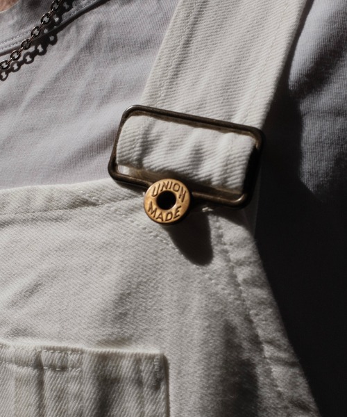 PENNEYS(ぺニーズ)の「PENNEY'S ぺニーズ / 10oz DENIM 50S OVERALL(サロペット/オーバーオール・メンズ・ブラック/ホワイト・LARGE/MEDIUM)」の20枚目の写真