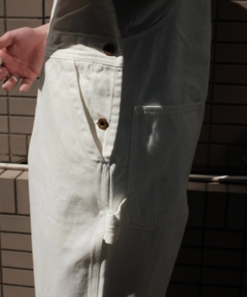 PENNEYS(ぺニーズ)の「PENNEY'S ぺニーズ / 10oz DENIM 50S OVERALL(サロペット/オーバーオール・メンズ・ブラック/ホワイト・LARGE/MEDIUM)」の22枚目の写真