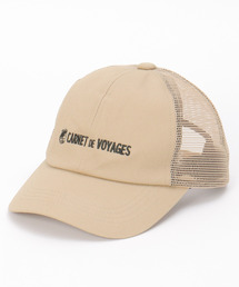 ikka | ツイルメッシュ刺繍キャップ(キャップ)