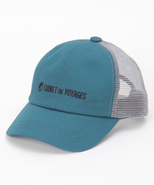 ikka（イッカ）の「ツイルメッシュ刺繍キャップ（キャップ・キッズ・ダークグレー/ベージュ/ターコイズブルー・FREE）」の3枚目の写真