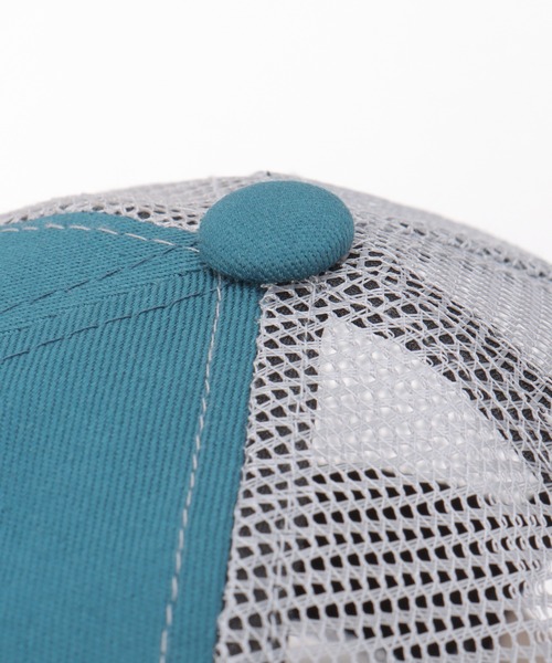 ikka（イッカ）の「ツイルメッシュ刺繍キャップ（キャップ・キッズ・ダークグレー/ベージュ/ターコイズブルー・FREE）」の12枚目の写真