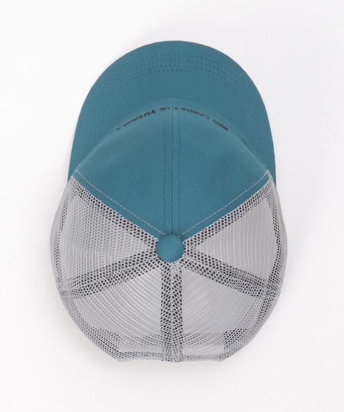 ikka（イッカ）の「ツイルメッシュ刺繍キャップ（キャップ・キッズ・ダークグレー/ベージュ/ターコイズブルー・FREE）」の13枚目の写真