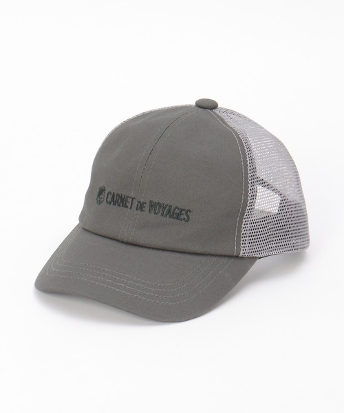 ikka（イッカ）の「ツイルメッシュ刺繍キャップ（キャップ・キッズ・ダークグレー/ベージュ/ターコイズブルー・FREE）」の15枚目の写真