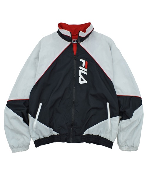 ヴィンテージ古着】90's FILA トラックジャケット（ナイロンジャケット