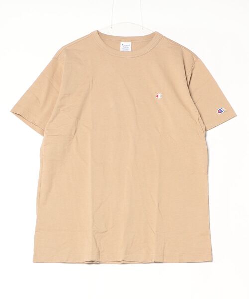 Champion(チャンピオン)の「チャンピオン SHORT SLEEVE T-SHIRT_(Tシャツ/カットソー・メンズ・ベージュ/ネイビー/ホワイト/ペールイエロー/ブラック/ブルー・S/M/L/LL)」の3枚目の写真