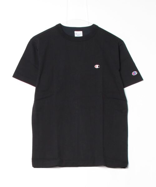 Champion(チャンピオン)の「チャンピオン SHORT SLEEVE T-SHIRT_(Tシャツ/カットソー・メンズ・ベージュ/ネイビー/ホワイト/ペールイエロー/ブラック/ブルー・S/M/L/LL)」の2枚目の写真